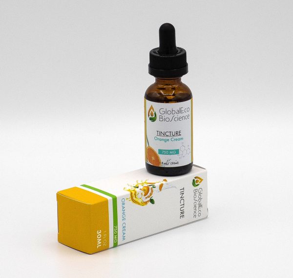 Orange Cream Tincture CBD Broad Spec